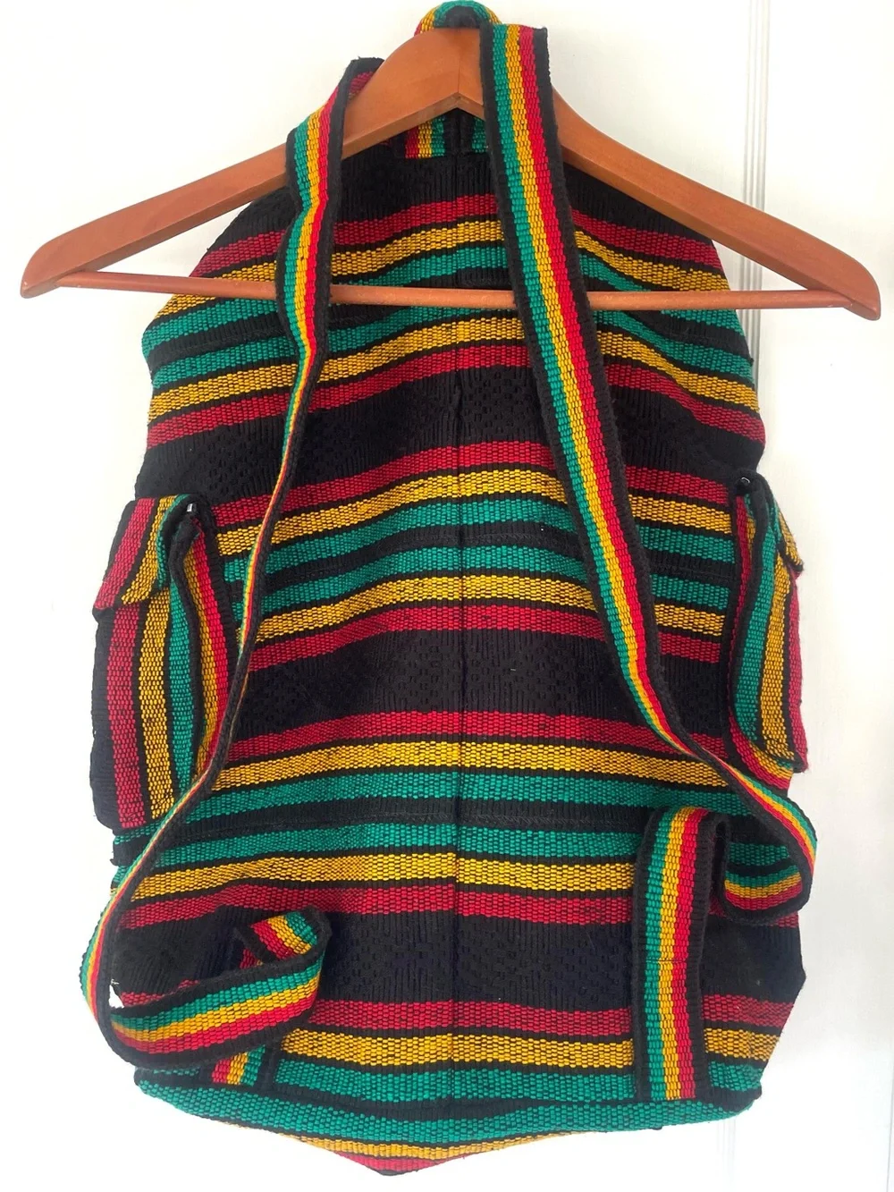 NWT Baja Joe Rasta Colors Large Backpack